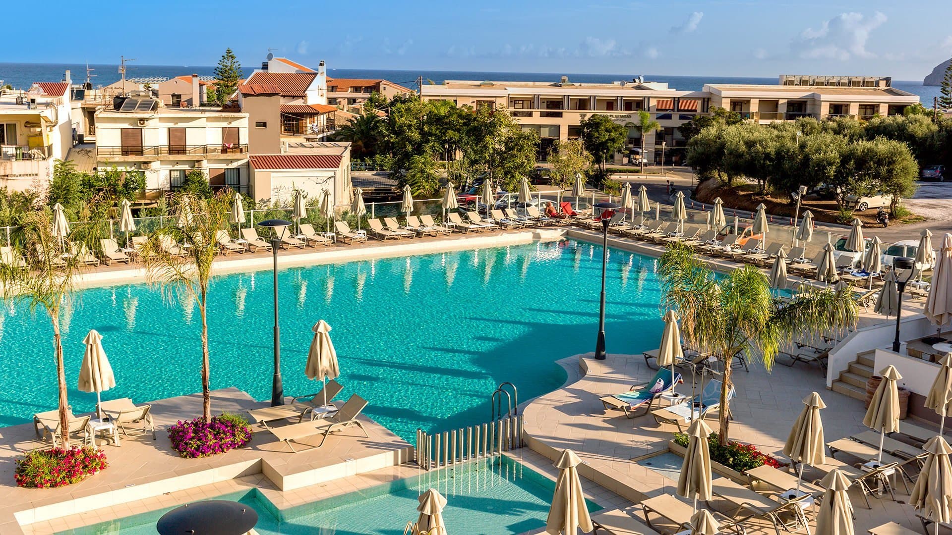 Kreta: 4 dni relaksu w Porto Platanias Village Resort 🇬🇷☀️