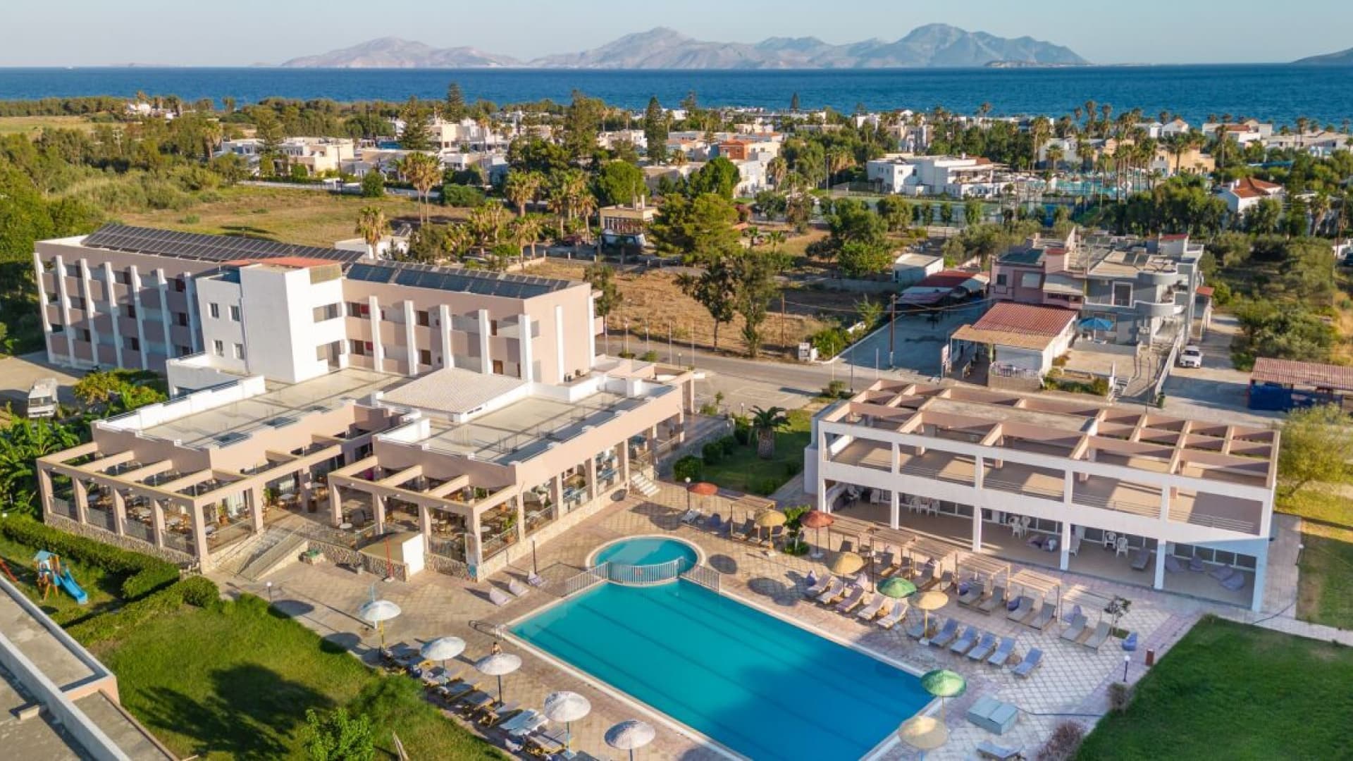 7 Dni na Kos (Grecja) w Maju! 🇬🇷 Hotel 4⭐ + All Inclusive 🍽️ + Loty ✈️ w Dwie Strony