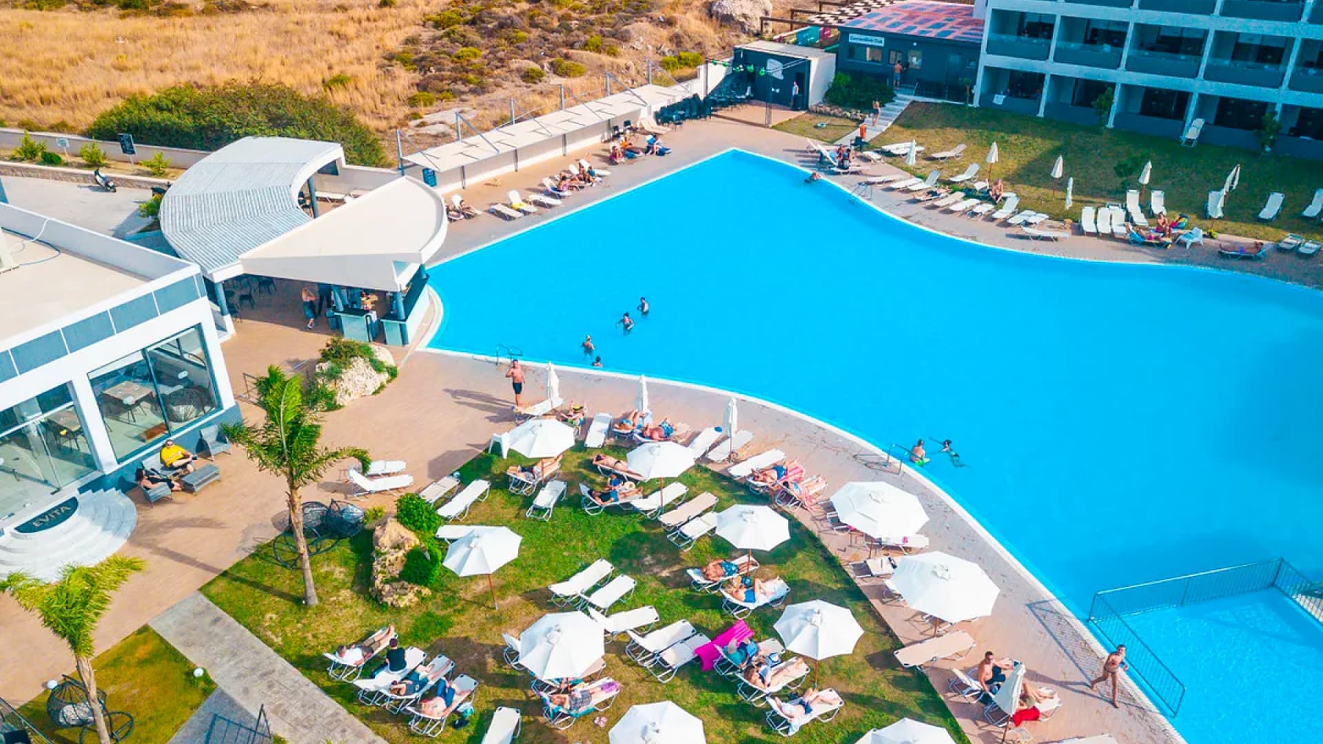 All Inclusive na Rodos! 🇬🇷 Grecja. Evita Resort ⭐⭐⭐⭐, wylot z Warszawy ✈️