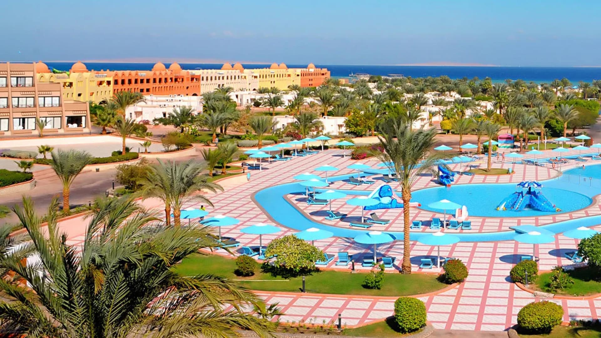🏝️ Last Minute All Inclusive w Egipcie 🏖️ Hotel Pharaoh Azur Resort, Hurghada 🏨🌞🏖️