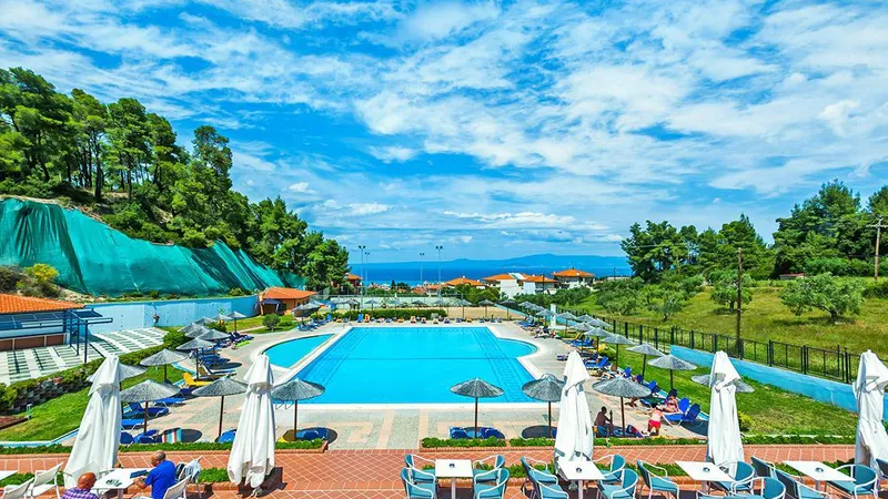 Greckie Chalkidiki: 7 dni z HB w 4★ Atrium Pefkohori 🇬🇷☀️