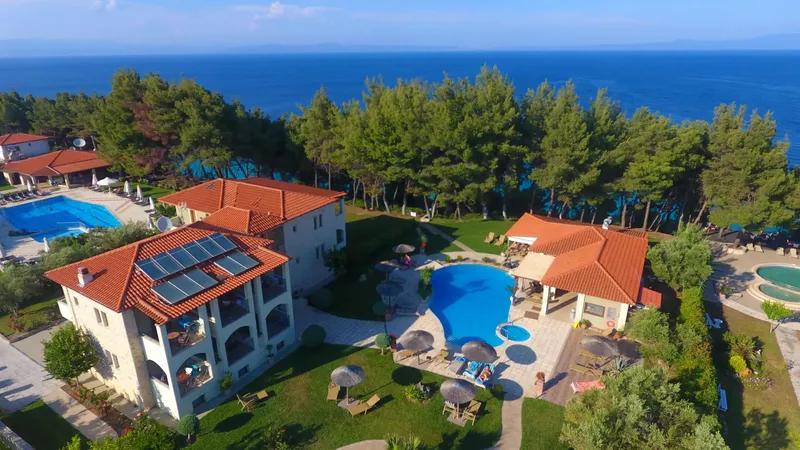 7 Dni w Grecji: Hotel Country Inn w Chalkidiki 🇬🇷