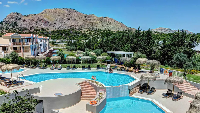 Rodos: 7 dni luksusu w Lindos Breeze Beach 🇬🇷☀️