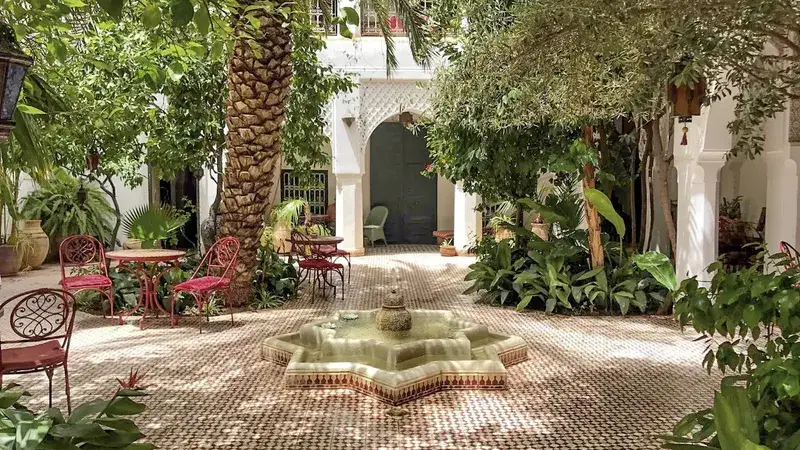 Marrakesz w Riad Ifoulki: 7 dni z widokiem na Atlas! 🇲🇦✨