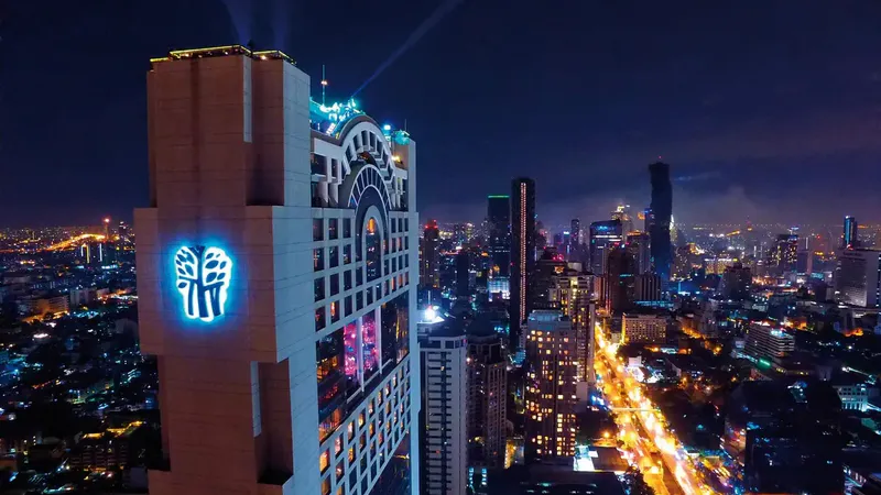Bangkok w 10 dni: Banyan Tree Bangkok 🇹🇭🏙️