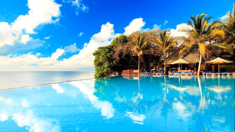 Kenia w Baobab Beach Resort & Spa — 7 Dni Relaksu 🇰🇪🌴